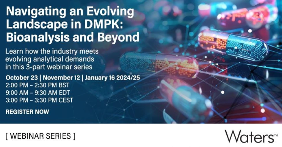 Waters Corporation: DMPK Webinar series