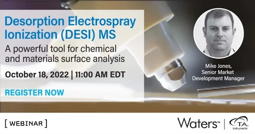 Desorption Electrospray Ionization (DESI) MS – A powerful tool for chemical and materials surface analysis