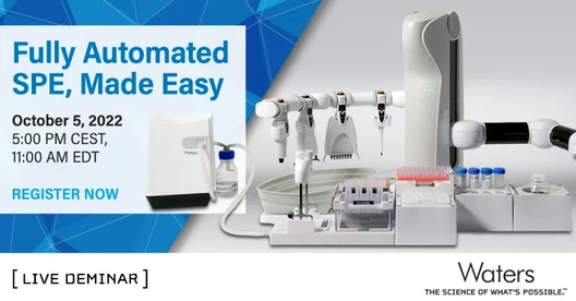 Extraction+ Live Deminar: Fully Automated SPE, Made Easy