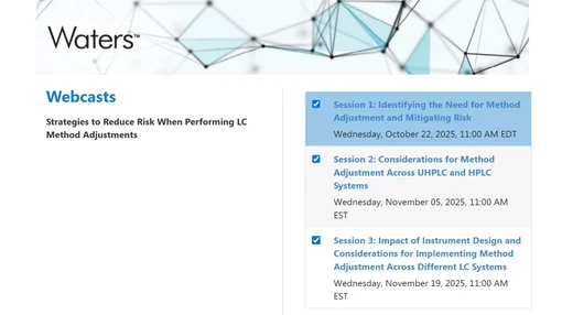 Session 3: Impact of Instrument Design and Considerations for Implementing Method Adjustment Across Different LC Systems