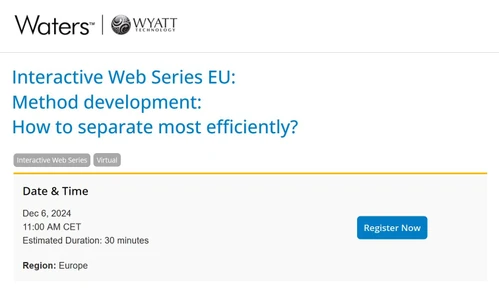 Method development: How to separate most efficiently?