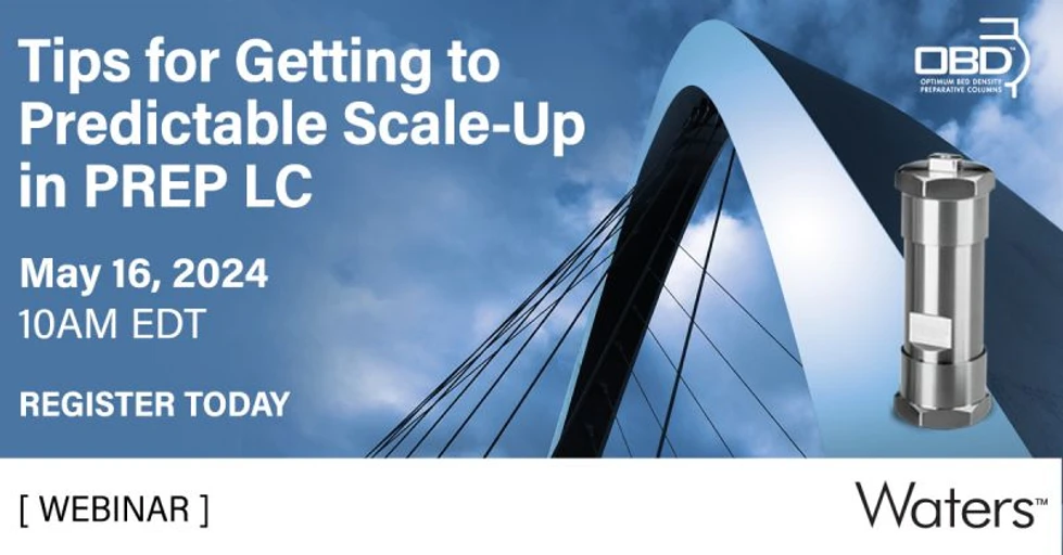 Waters Corporation: Tips for Getting to Predictable Scaleup in Prep LC