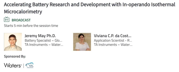 Accelerating Battery Research and Development with In-operando Isothermal Microcalorimetry