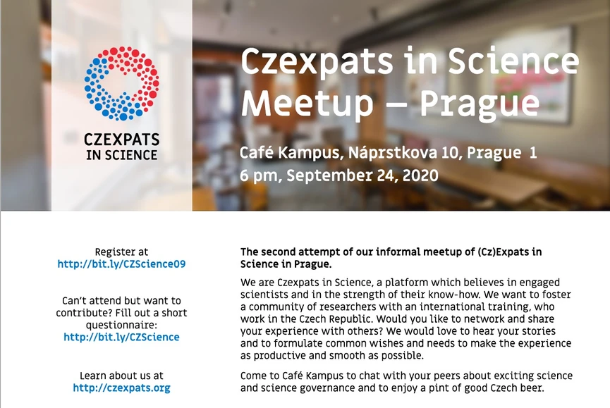 <p>Czexpats in Science: Pozvánka: (Cz)Expats in Science Meetup - Prague</p>
