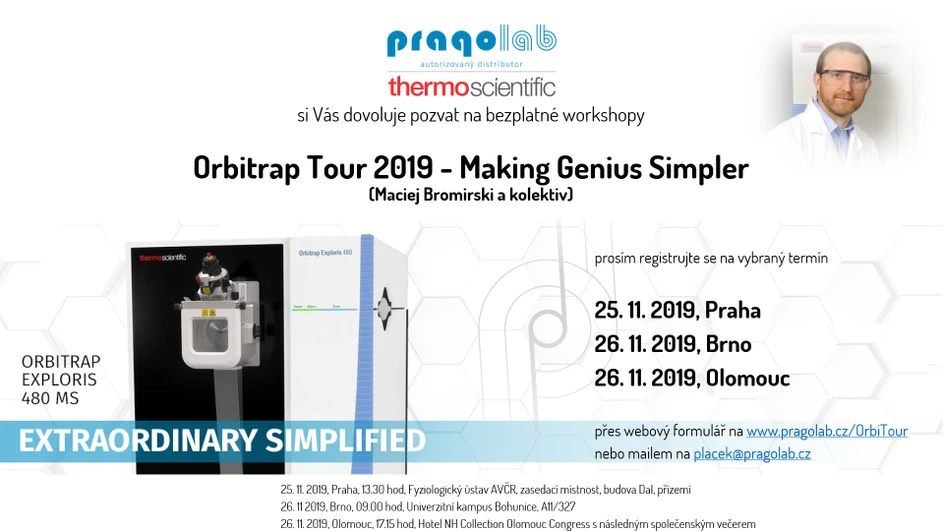 BEZPLATNÝ SEMINÁŘ - OrbiTour 2019