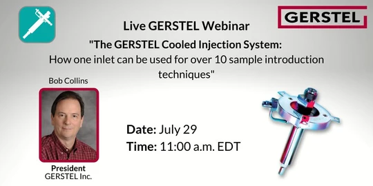 The GERSTEL Cooled Injection System: How one inlet can be used for over 10 sample introduction techniques