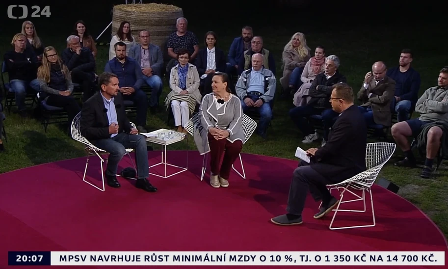 <p>Česká televize: Fokus Václava Moravce - Moc jídla</p>
