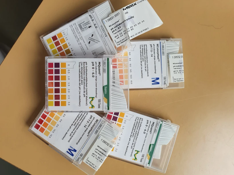 pH proužky