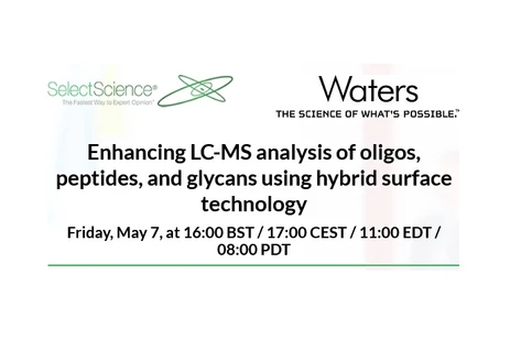 Enhancing LC-MS analysis of oligos, peptides, and glycans using hybrid surface technology
