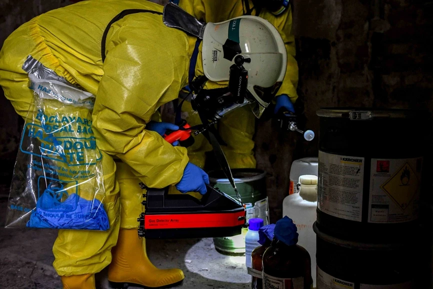 Hasičský záchranný sbor ČR: Hasiči z chemických laboratoří se zúčastnili mezinárodního CBRN tréninku Rakousku