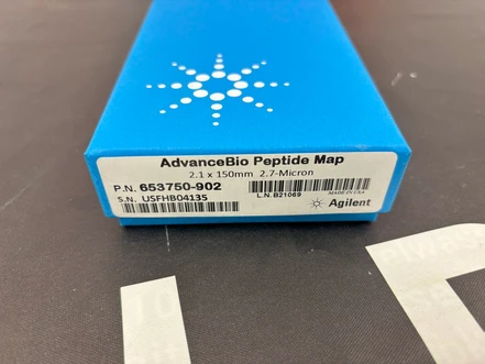 Agilent AdvanceBio Peptide Mapping 120Å, 2.1 x 150 mm, 2.7 µm HPLC column 653750-902 (New)