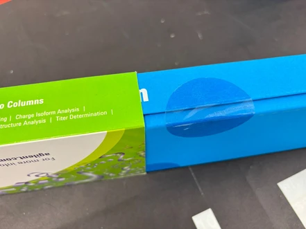 Agilent AdvanceBio Peptide Mapping 120Å, 2.1 x 150 mm, 2.7 µm HPLC column 653750-902 (New)