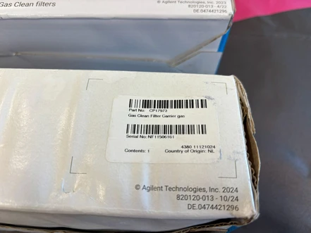 Agilent Gas Clean Purification System, CP17973 (New)