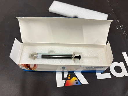 Agilent Manual Syringe, 5 ml, Luer Lock, PTFE-Tip Plunger, 5190-1539 (New)