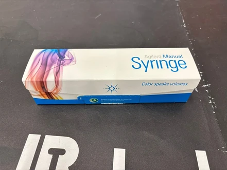 Agilent Manual Syringe, 5 ml, Luer Lock, PTFE-Tip Plunger, 5190-1539 (New)