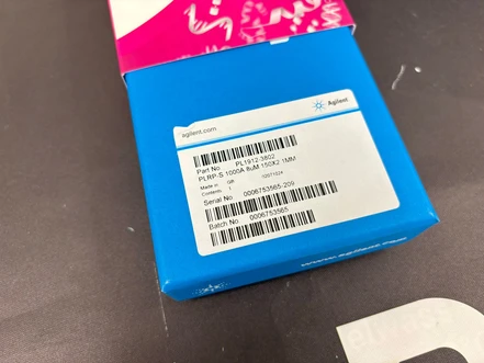 Agilent PLRP-S 1000Å, 2.1 x 150 mm, 8 µm HPLC column PL1912-3802 (New)