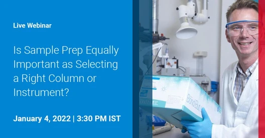Is sample prep equally important as selecting a right column or instrument?