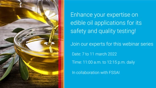 Day 4 - Let's talk Edible Oil analysis - a program in collaboration with FSSAI