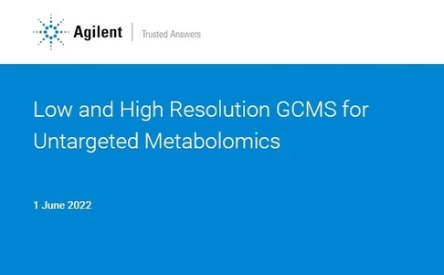 Low and High Resolution GCMS for Untargeted Metabolomics