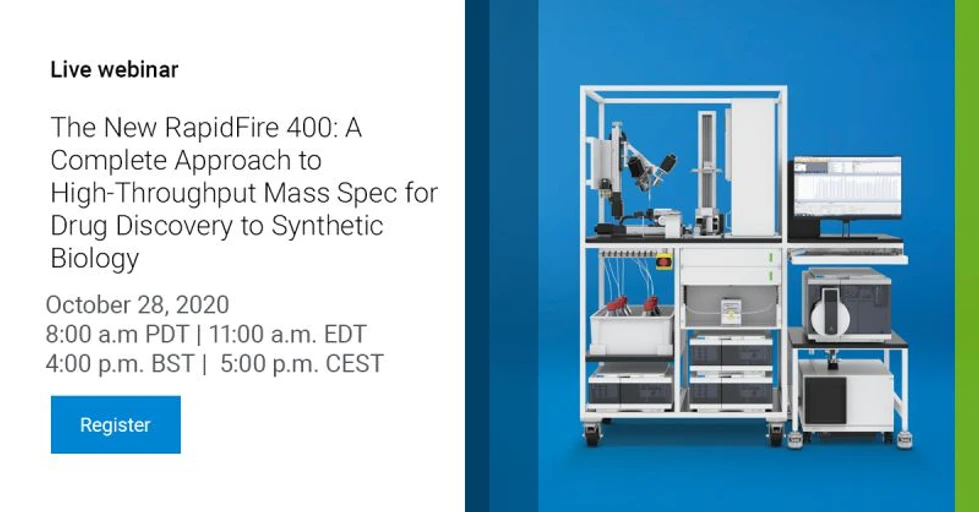 Agilent Technologies: The New RapidFire 400: A Complete Approach to High-Throughput Mass Spec for Drug Discovery to Synthetic Biology