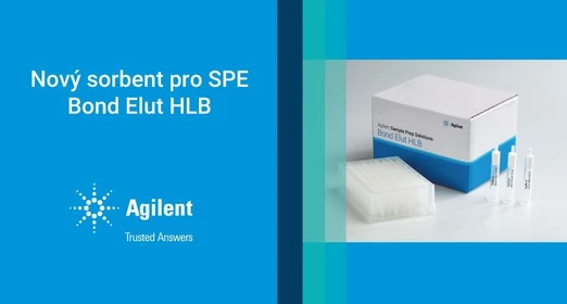 Agilent nový sorbent pro SPE Bond Elut HLB