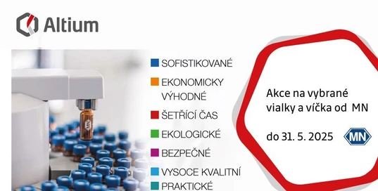 Akční nabídka na vybrané vialky i víčka od Macherey-Nagel