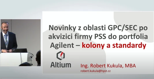 Novinky z oblasti GPC/SEC po akvizici firmy PSS do portfolia Agilent část II. (R. Kukula) - NPI2023