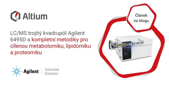 Nový LC/MS trojitý kvadrupól Agilent 6495D nejen pro cílené omics přístupy