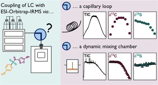 Coupling Liquid Chromatography to Orbitrap Isotope Ratio Mass Spectrometry: Overcoming Isotope Effects of Chromatography and Amount-Dependency by Peak Homogenization