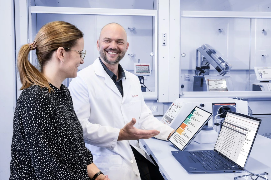 Anton Paar: AP Connect software pro řízení laboratoře.