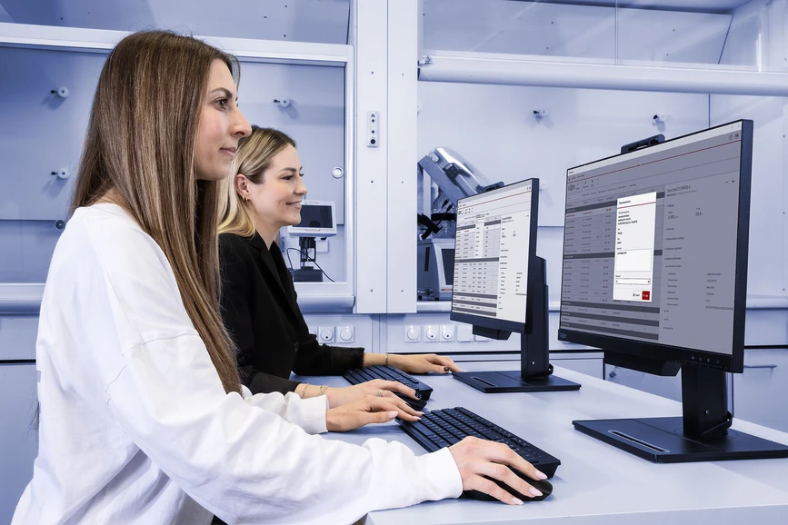 Anton Paar: AP Connect software pro řízení laboratoře.