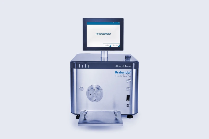 Anton Paar Brabender AbsorptoMeter zařízení pro měření absorpce oleje.