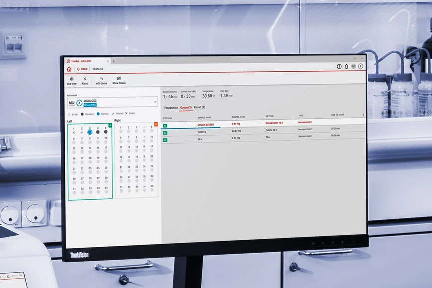Anton Paar: Julia Suite Software pro termickou analýzu