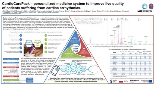 CardioCarePack – personalized medicine system to improve live quality of patients suffering from cardiac arrhythmias