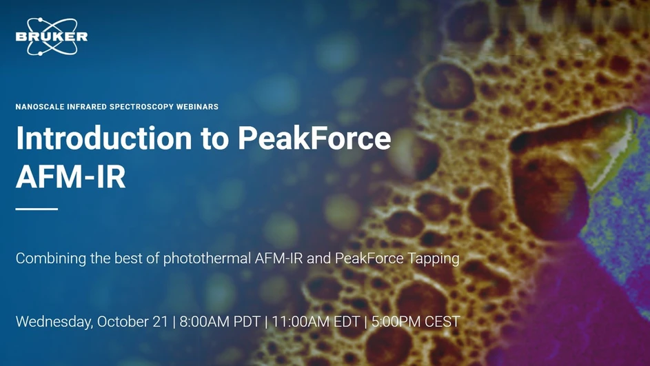 Bruker: Introduction to PeakForce AFM-IR