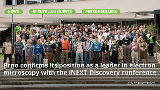 Brno confirms its position as a leader in electron microscopy with the iNEXT-Discovery conference