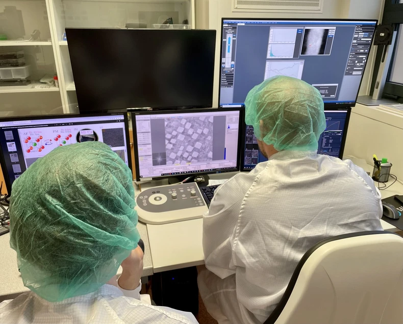 CEITEC: New Generation of Magnetic Materials Could Overcome the Limits of Silicon Technologies in IT: Vojtěch Uhlíř and his team are researching new types of magnetic materials.