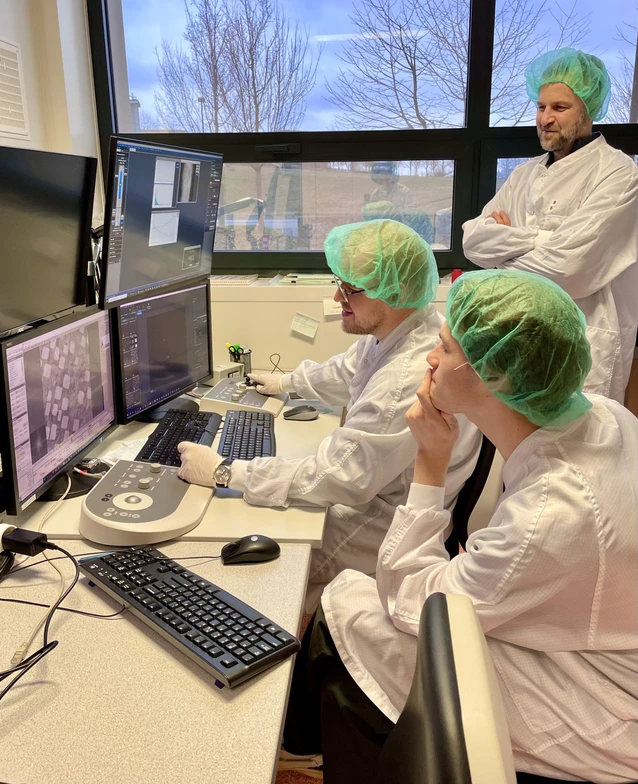 CEITEC: New Generation of Magnetic Materials Could Overcome the Limits of Silicon Technologies in IT: Vojtěch Uhlíř and his team are researching new types of magnetic materials.