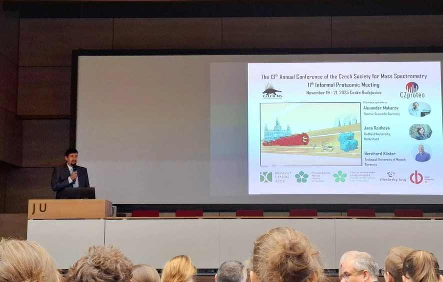 <p>ČSHS: 13. Česká konference hmotnostní spektrometrie 2025 a 11. Neformální proteomické setkání - Den 1</p>