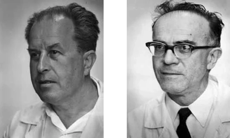 ČSHS: Obrázek 4: Dr. Vladimír Čermák (1920–1980) a Dr. Vladimír Hanuš