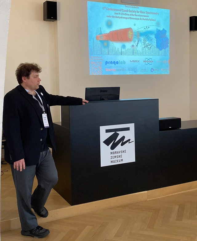 ČSHS: Opening of 11th Conference of the Czech Society for Mass Spectrometry (Michael Volný)