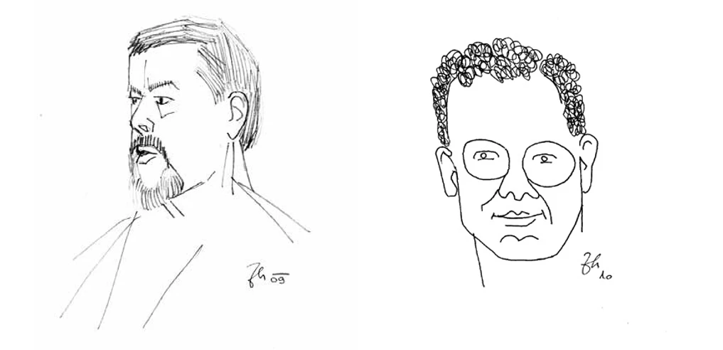 ČSHS/Zdeněk Herman: Antti Hesso (Finsko) a Renato Zenobi (Švýcarsko)