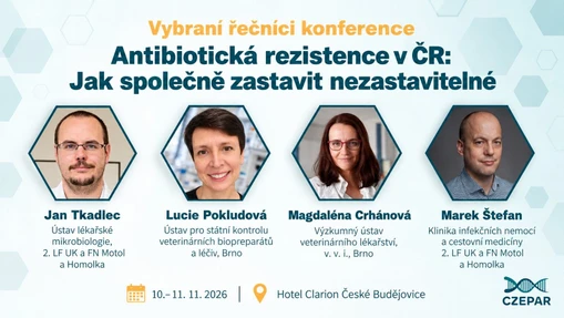 První přednášející konference CZEPAR 2026