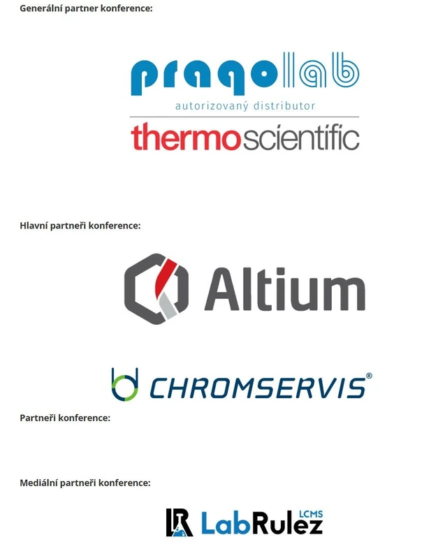 Česká chromatografická škola - HPLC.cz 2025 - Sponsors