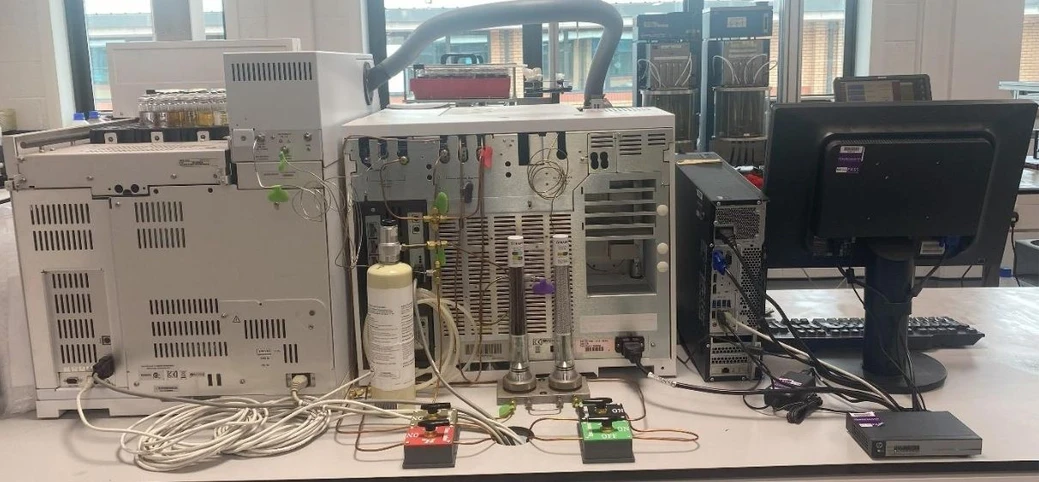 ChromSolutions: TOGA Analyser Gas Installation with Gas Tags.