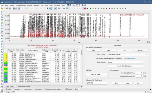 DataApex Clarity DHA (Detailed Hydrocarbon Analysis) Extension