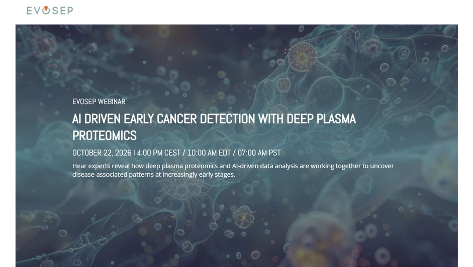 Evosep: AI Driven Early Cancer Detection with Deep Plasma Proteomics