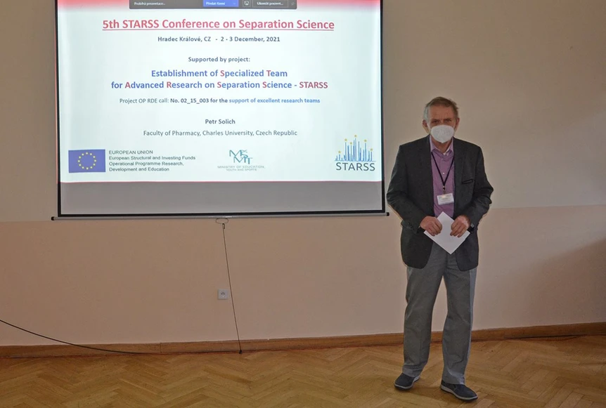 <p>Farmaceutická fakulta UK v HK/Jan Škop: Proběhla pátá STARSS konference zaměřená na separační vědy</p>