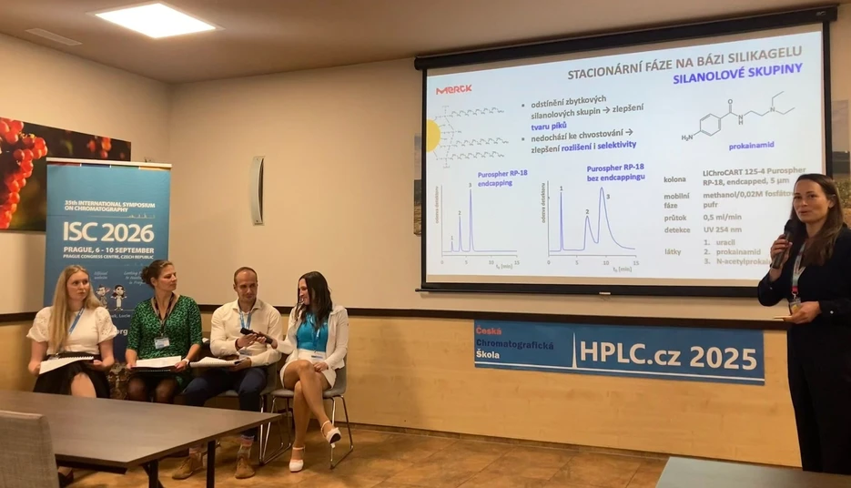 HPLC.cz: WORKSHOP - Znáte dobře své stacionární fáze? Eliška Žižková (Merck)