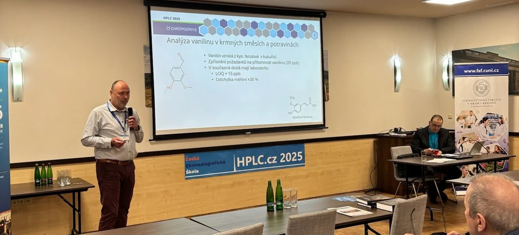 HPLC.cz: Den 2 - Přednáška sponzora sekce - Nové technologie v oblasti HPLC separací (Luděk Vlk, Chromservis)
